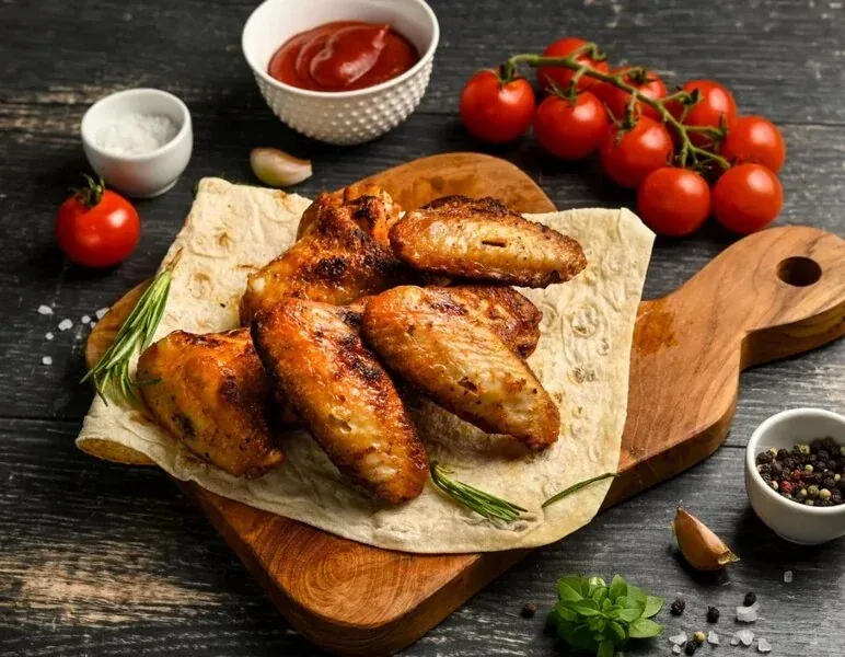 Шашлык из курицы (крылышки)